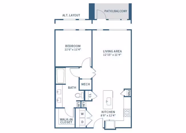 A4 ESSENTIAL LIVING 5053 floor plan